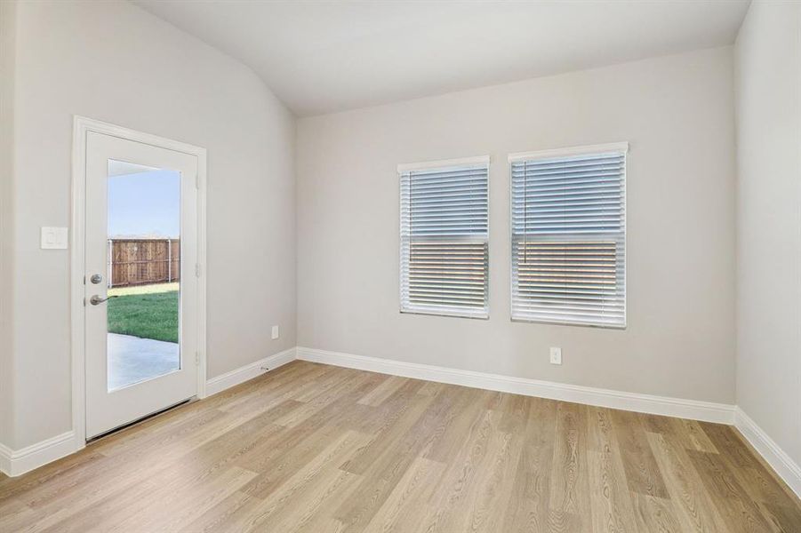 Photo is not of the actual home, but is an inspirational photo of builder’s model home and may depict options, furnishings, and/or decorator features that are not included.