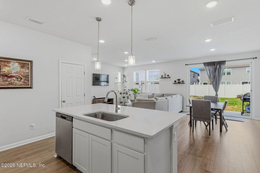 Furnished interior view inside a new home in , Jacksonville (Image 13).