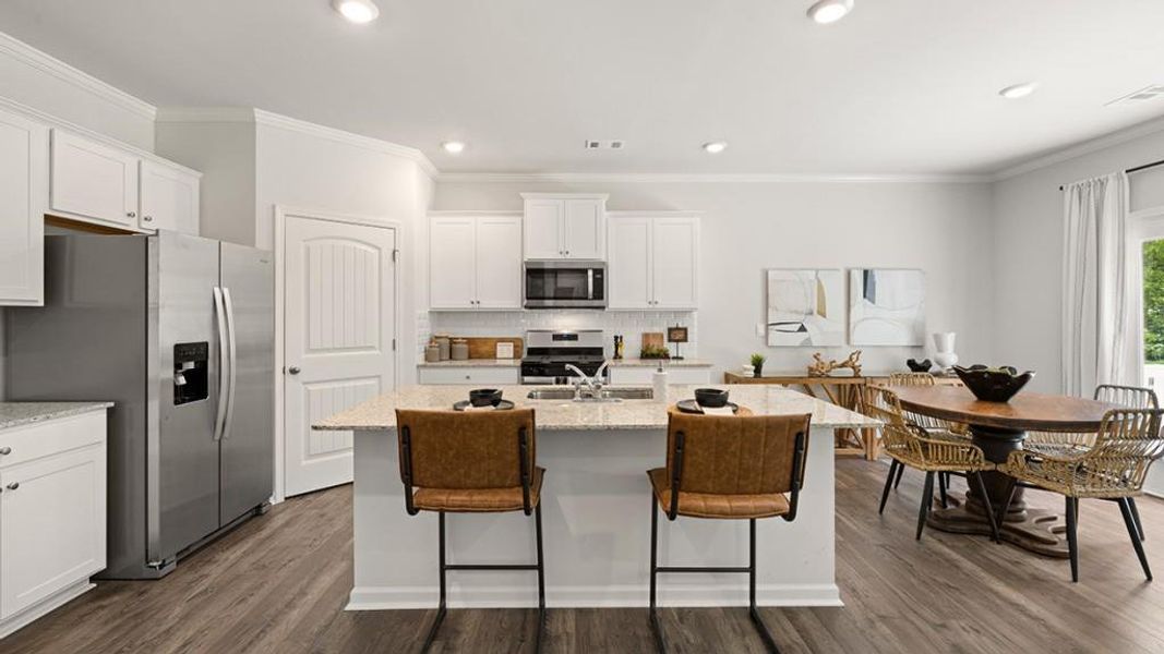 Furnished interior view inside a new home in Braselton Village, Braselton (Image 44). Furnished interior view inside a new home in Braselton Village, Braselton (Image 44).