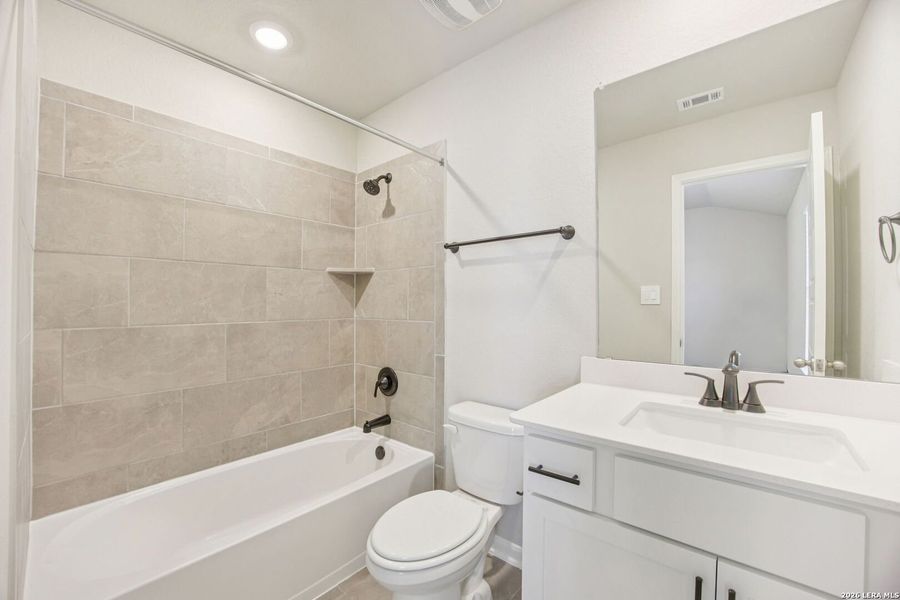 Furnished interior view inside a new home in Arcadia Ridge - Classic Series, San Antonio (Image 15).