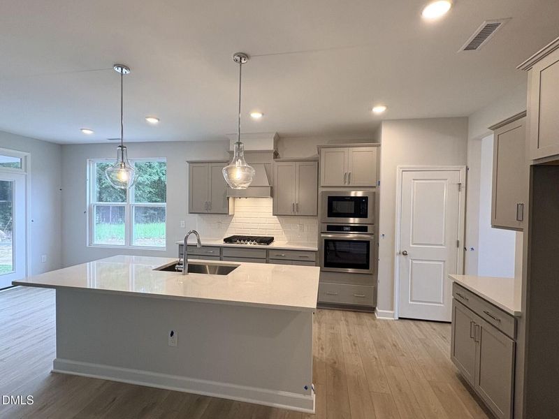 Furnished interior view inside a new home in Woodland Crossing, Zebulon (Image 5).
