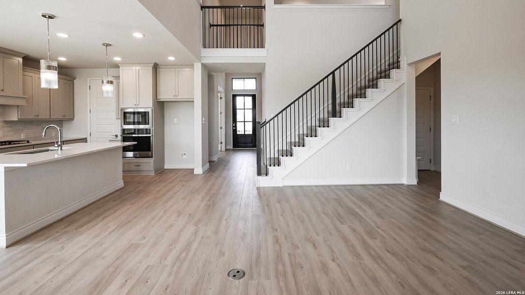 Spacious, unfurnished interior of a new home in Legacy at Lake Dunlap, New Braunfels (Image 15). Spacious, unfurnished interior of a new home in Legacy at Lake Dunlap, New Braunfels (Image 15).