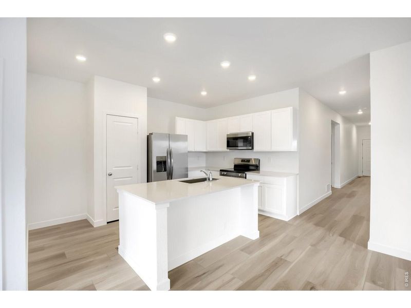 Furnished interior view inside a new home in Prairie Song, Windsor (Image 2).