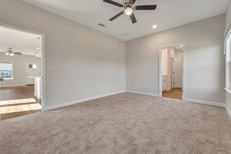 Spacious, unfurnished interior of a new home in McCarthy Estates, Defuniak Springs (Image 34). Spacious, unfurnished interior of a new home in McCarthy Estates, Defuniak Springs (Image 34).