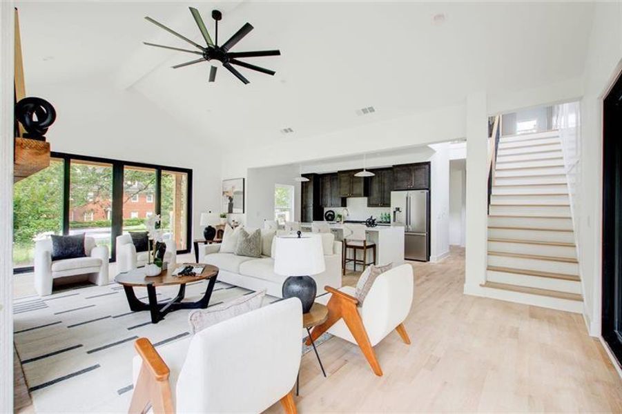 Furnished interior view inside a new home in , Tucker (Image 12).