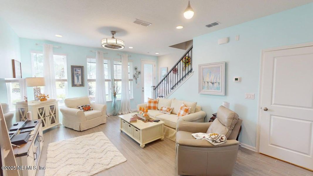 Furnished interior view inside a new home in , Jacksonville (Image 17).