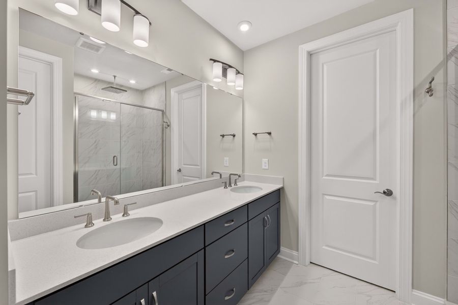 Furnished interior view inside a new home in Old Town Village, Waxhaw (Image 17).