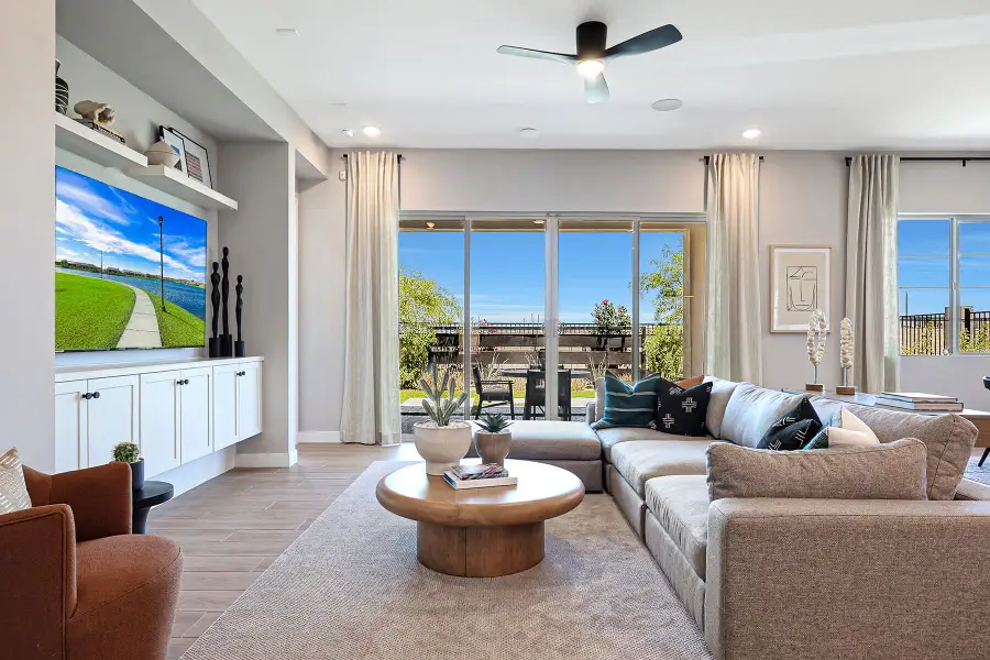 Representative furnished interior of a home built from the Pebble by Mattamy Homes in Empire Pointe, Queen Creek (Image 18). Representative furnished interior of a home built from the Pebble by Mattamy Homes in Empire Pointe, Queen Creek (Image 18).
