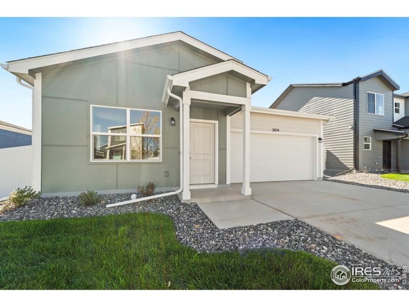 Exterior details and patio area of a home in Liberty Draw, Evans (Image 12).