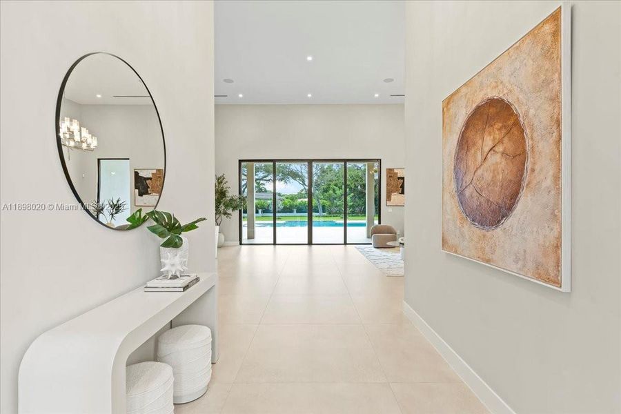 Furnished interior view inside a new home in , Miami (Image 6). Furnished interior view inside a new home in , Miami (Image 6).