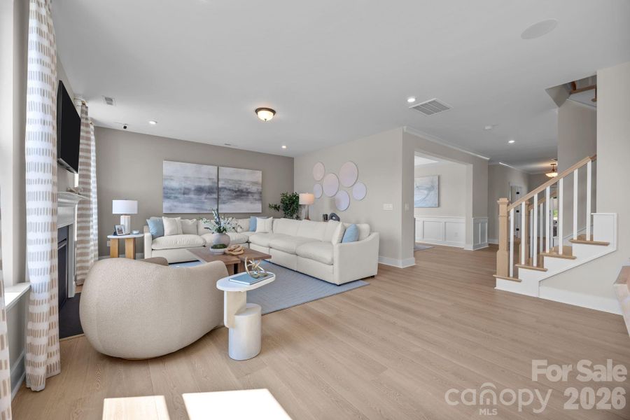 Representative photos shown. Actual home under construction. Features and finishes may vary.