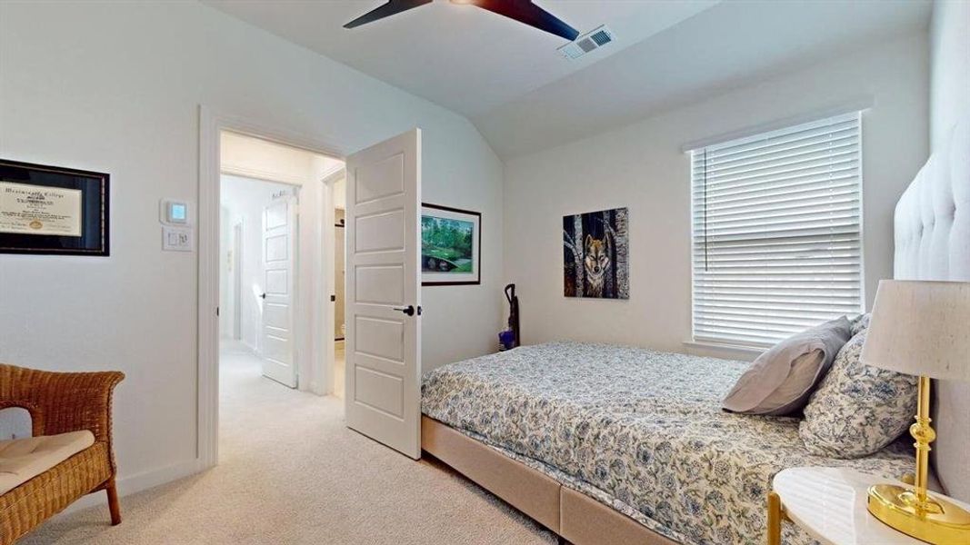 Furnished interior view inside a new home in Pecan Square: 40ft. lots, Northlake (Image 18).