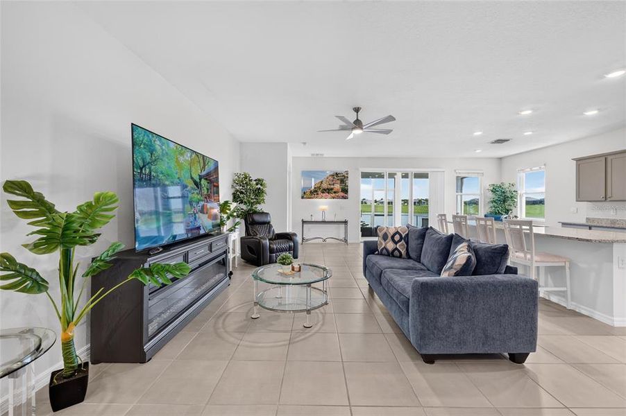 Furnished interior view inside a new home in JB Ranch, Ocala (Image 6).