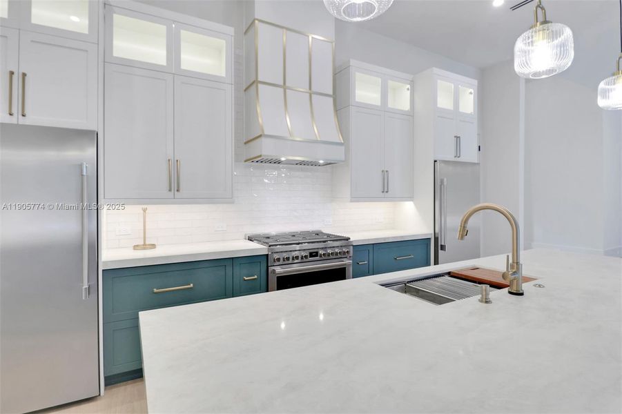 Close-up of interior finishes inside a home in , Naples (Image 17).