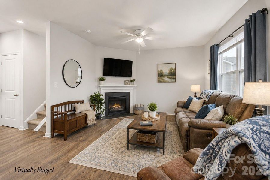 Furnished interior view inside a new home in , Waynesville (Image 5).