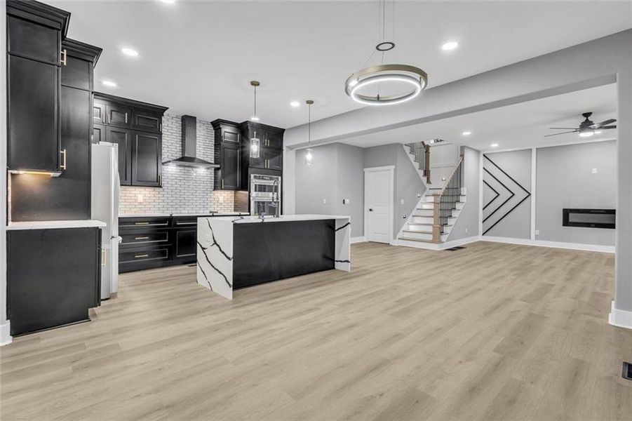 Furnished interior view inside a new home in , Fairburn (Image 18).