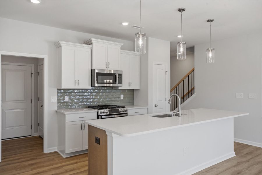 Furnished interior view inside a new home in Sweetbrier, Durham (Image 10).