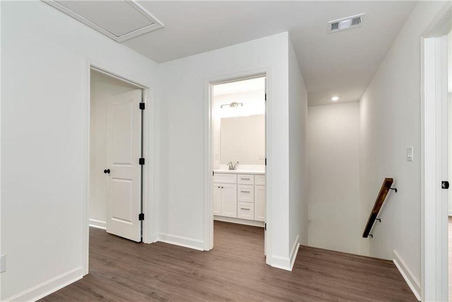 Spacious, unfurnished interior of a new home in , Commerce (Image 53).