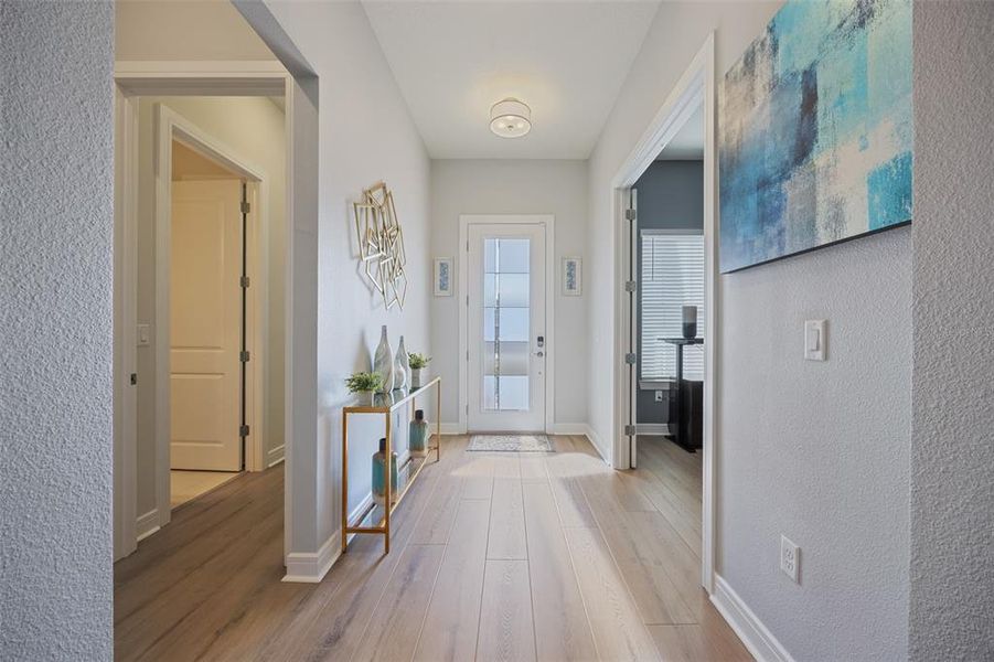 Furnished interior view inside a new home in Del Webb Sunbridge, St. Cloud (Image 30).