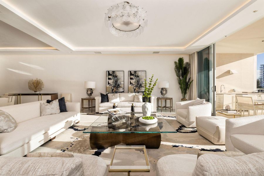 Furnished interior view inside a new home in , Boca Raton (Image 24).