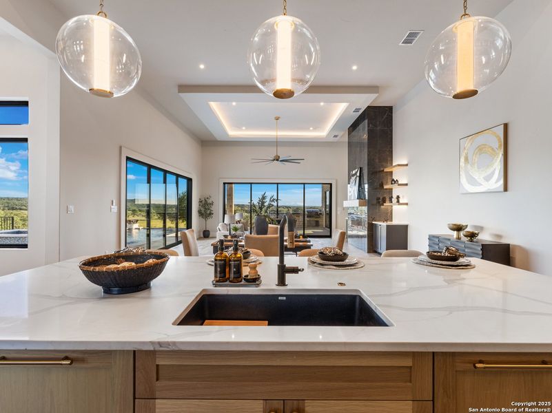 Furnished interior view inside a new home in , Canyon Lake (Image 13). Furnished interior view inside a new home in , Canyon Lake (Image 13).