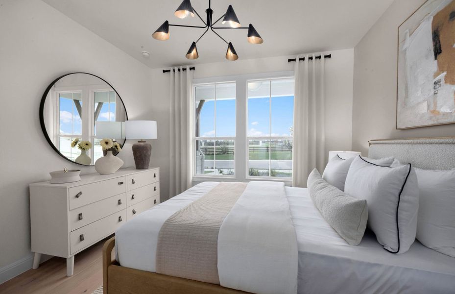 Representative furnished interior of a home built from the Mystique by Del Webb in Del Webb New Braunfels at Veramendi, New Braunfels (Image 38).