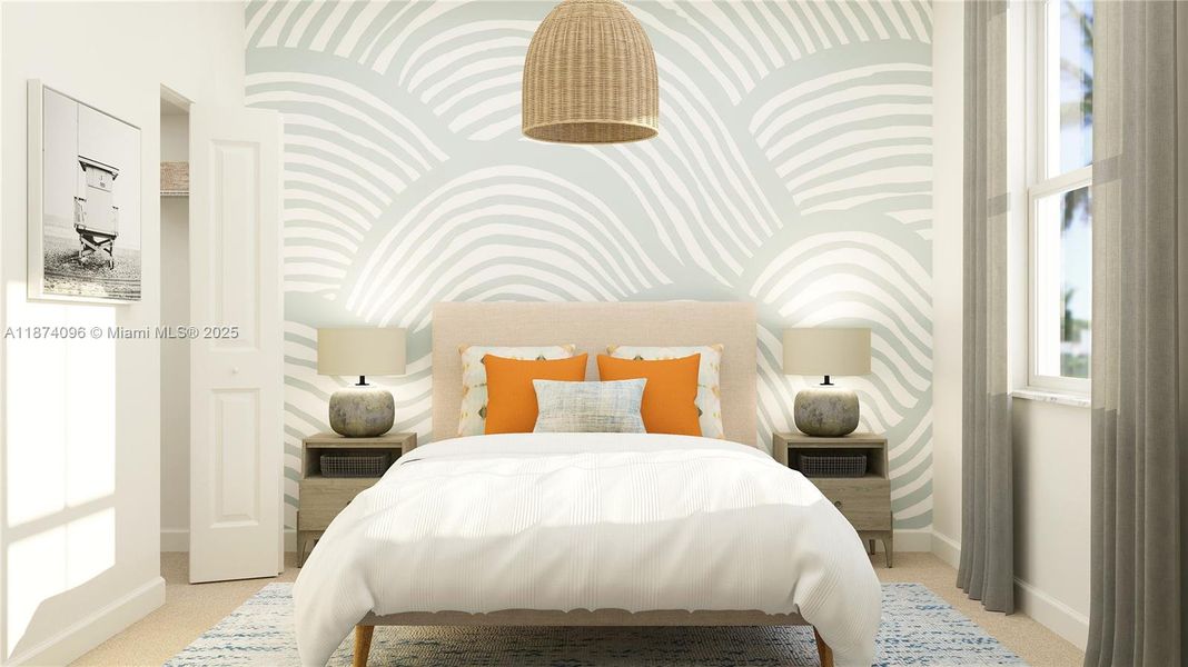 Furnished interior view inside a new home in , Homestead (Image 22).