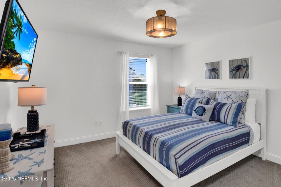 Furnished interior view inside a new home in Seaside Vista, St. Augustine (Image 50). Furnished interior view inside a new home in Seaside Vista, St. Augustine (Image 50).