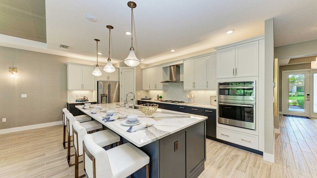 Kitchen - Model shown is without Bonus Room
