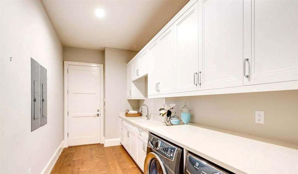 Furnished interior view inside a new home in , Fayetteville (Image 6).
