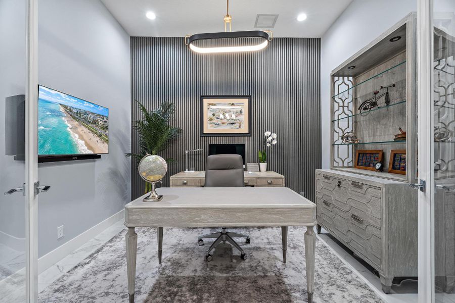 Furnished interior view inside a new home in , Palm Beach Gardens (Image 16).