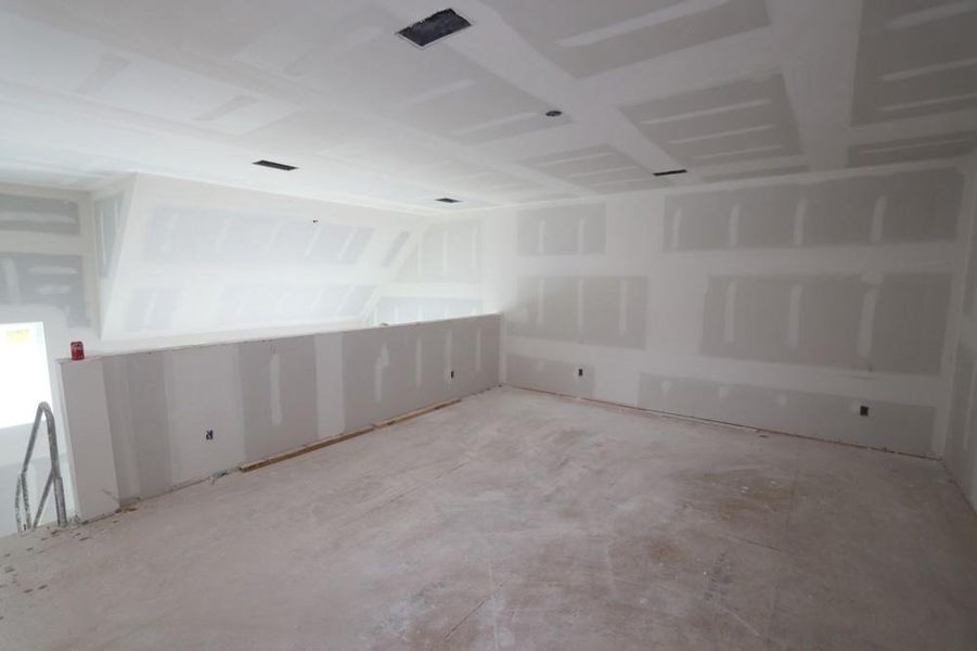 In-progress construction of a new home in Brookewater 55’ Homesites, Rosenberg, TX (Image 28).