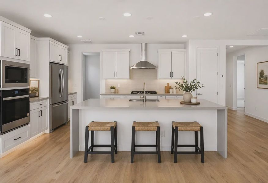 Kitchen Virtually Staged - 7 of 15