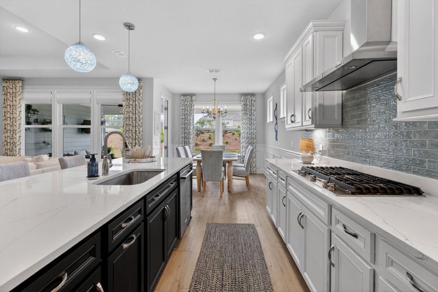 Furnished interior view inside a new home in , Summerville (Image 31).