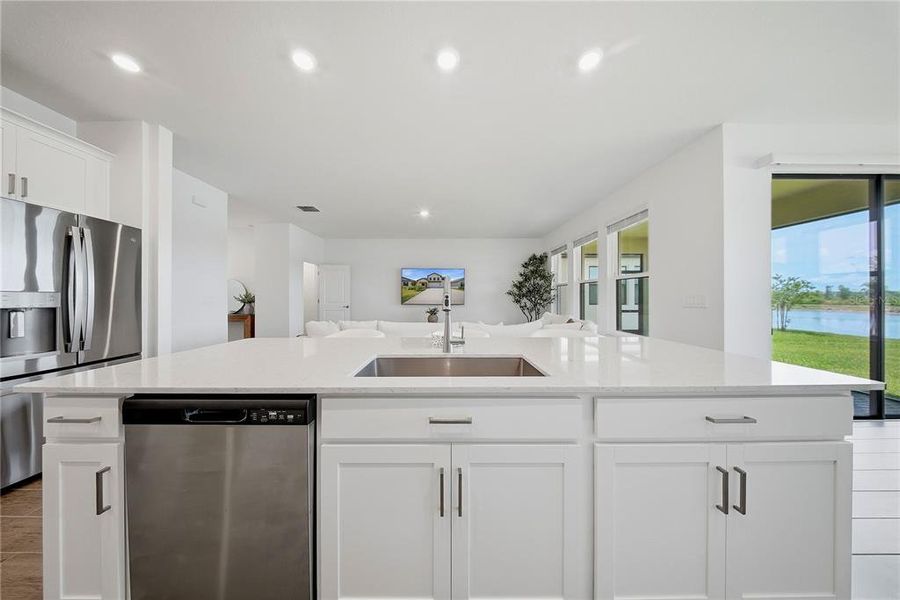 Furnished interior view inside a new home in Connerton, Land O' Lakes (Image 9).