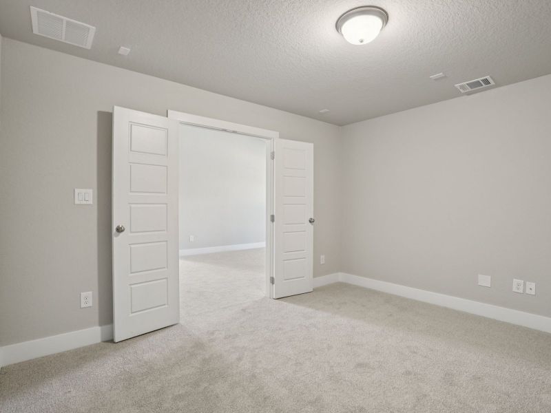 Media Room in the San Jacinto floorplan at a Meritage Homes community. Media Room in the San Jacinto floorplan at a Meritage Homes community.