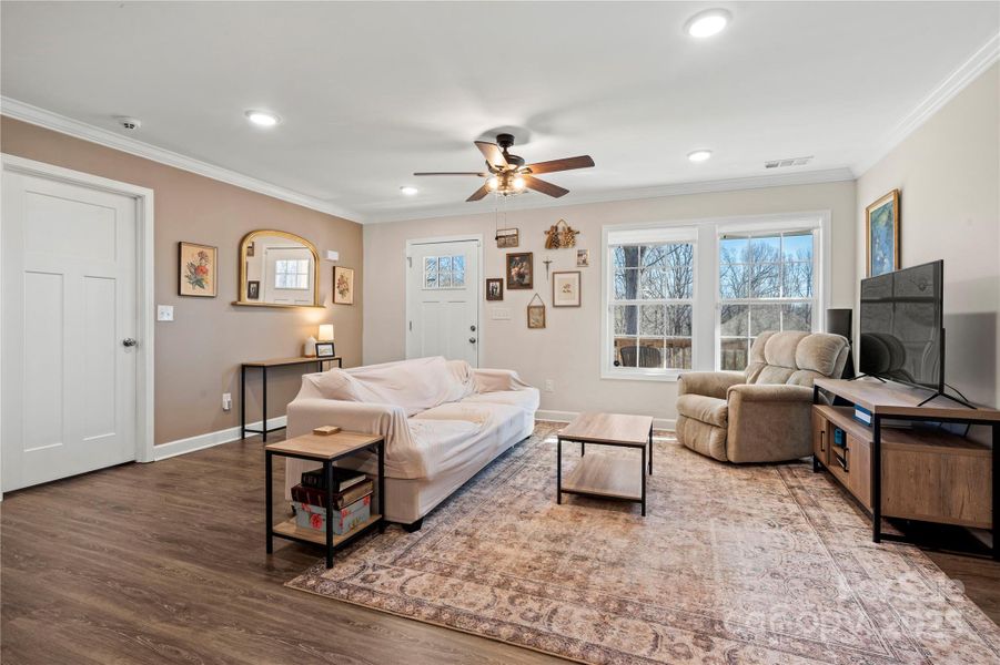 Furnished interior view inside a new home in , York (Image 16).