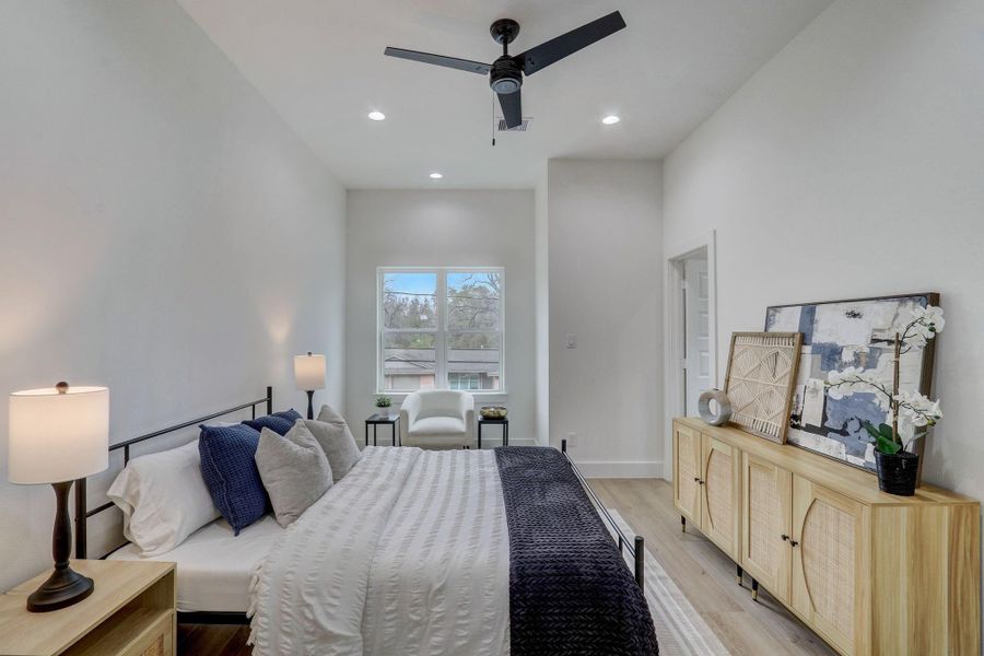 Furnished interior view inside a new home in , Houston (Image 11). Furnished interior view inside a new home in , Houston (Image 11).