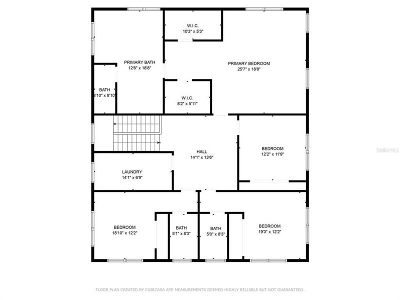 2D floor plan layout of this home in , St. Petersburg, FL (Image 7).