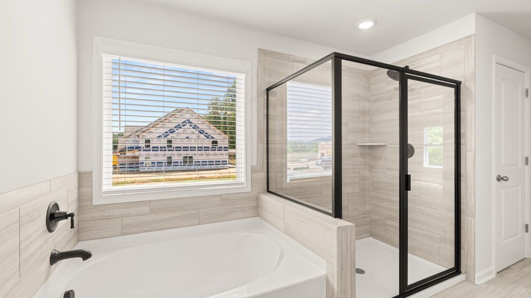 Furnished interior view inside a new home in Thalley Creek Estates, Cumming (Image 11). Furnished interior view inside a new home in Thalley Creek Estates, Cumming (Image 11).