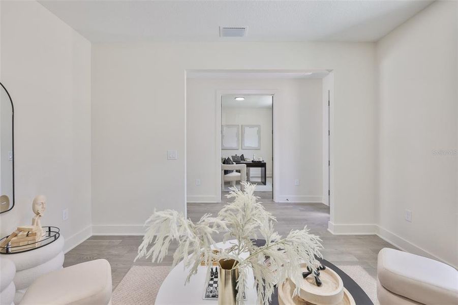Furnished interior view inside a new home in , Tampa (Image 53).