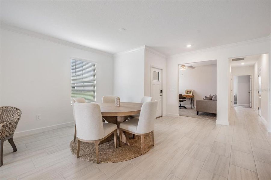 Furnished interior view inside a new home in , San Antonio (Image 32).