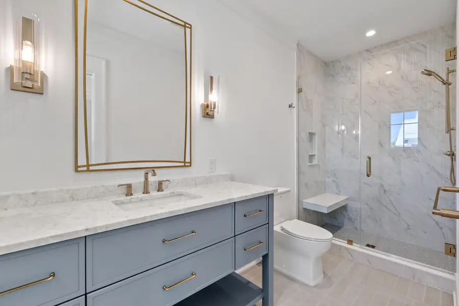Furnished interior view inside a new home in , Charleston (Image 42).