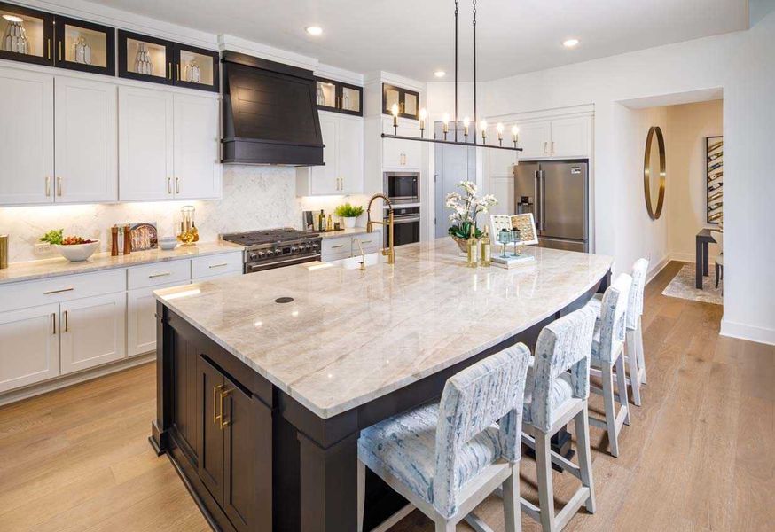 Representative furnished interior of a home built from the 222G by Highland Homes in Quail Hollow, Rockwall (Image 10).