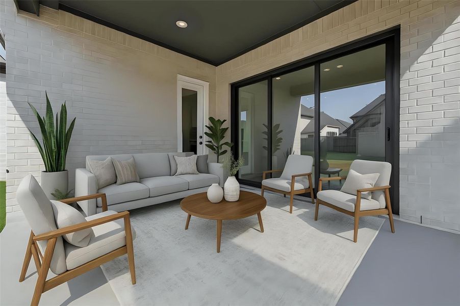 Exterior details and patio area of a home in , Hockley (Image 3). Exterior details and patio area of a home in , Hockley (Image 3).