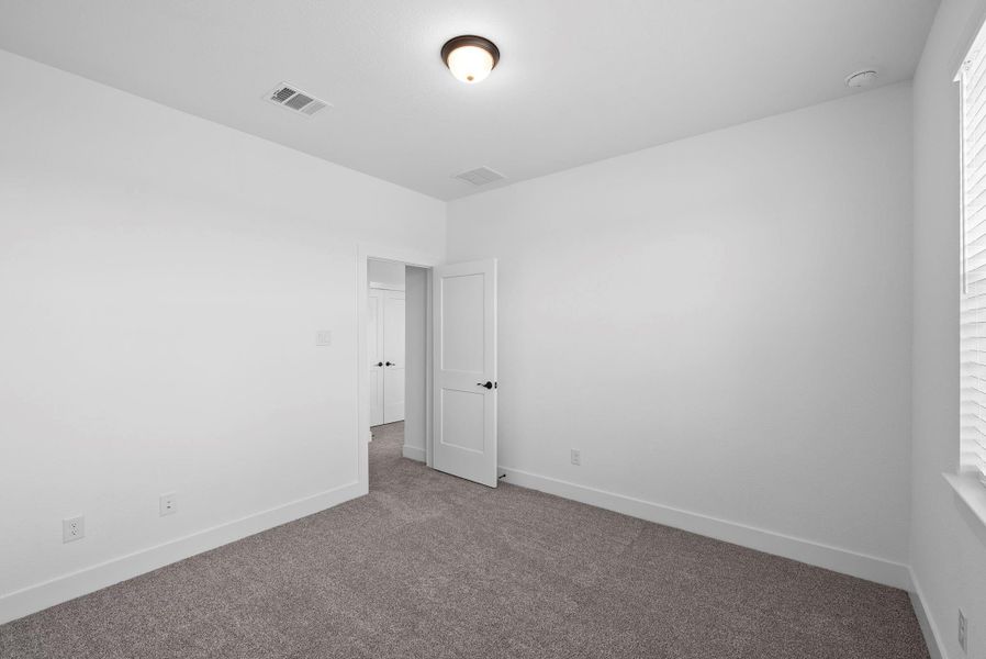 Spacious, unfurnished interior of a new home in Bridgeland 45's, Cypress (Image 29). Spacious, unfurnished interior of a new home in Bridgeland 45's, Cypress (Image 29).