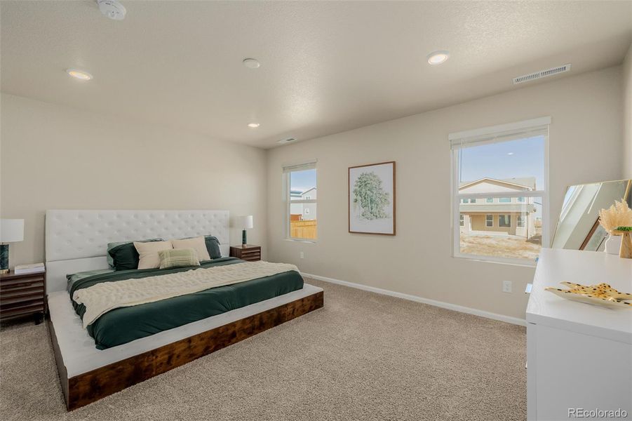 Furnished interior view inside a new home in , Peyton (Image 17).