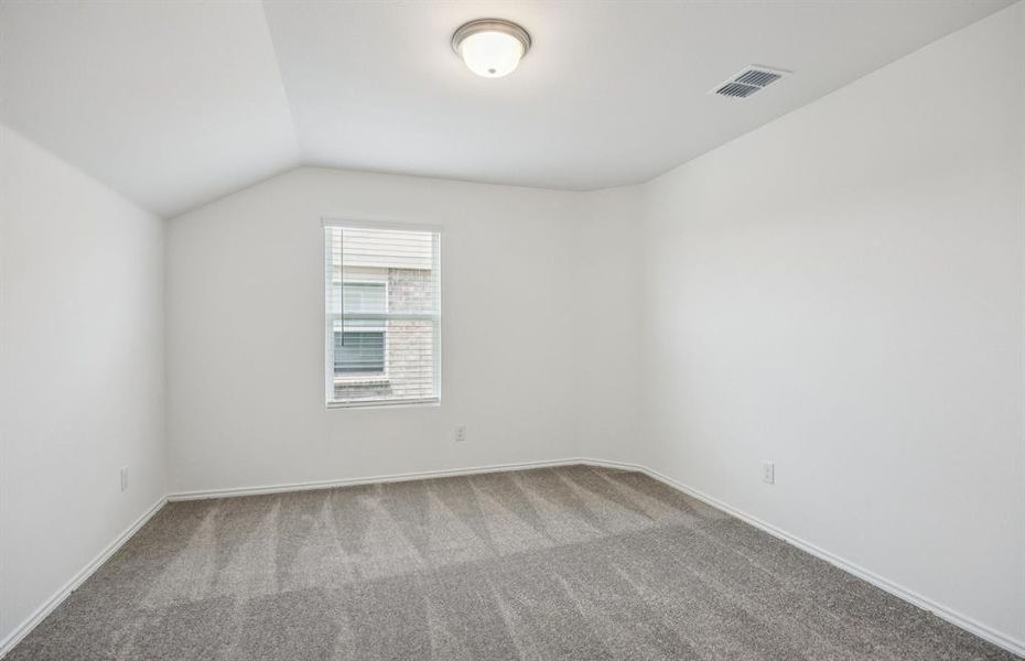 Spacious secondary bedroom with ample closet space Spacious secondary bedroom with ample closet space