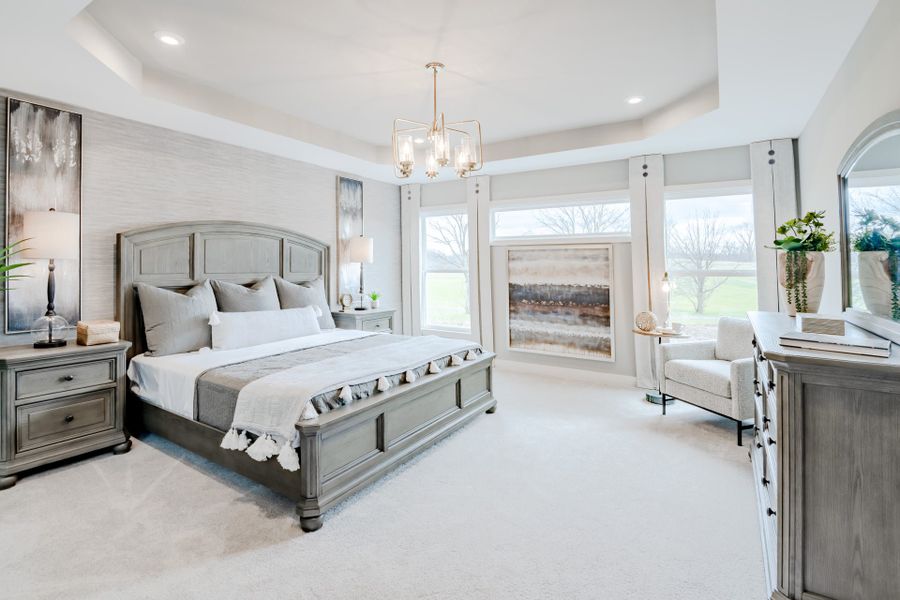Representative furnished interior of a home built from the Mitchell by Fischer Homes in The Estates and Meadows at Floyds Fork, Louisville (Image 13). Representative furnished interior of a home built from the Mitchell by Fischer Homes in The Estates and Meadows at Floyds Fork, Louisville (Image 13).