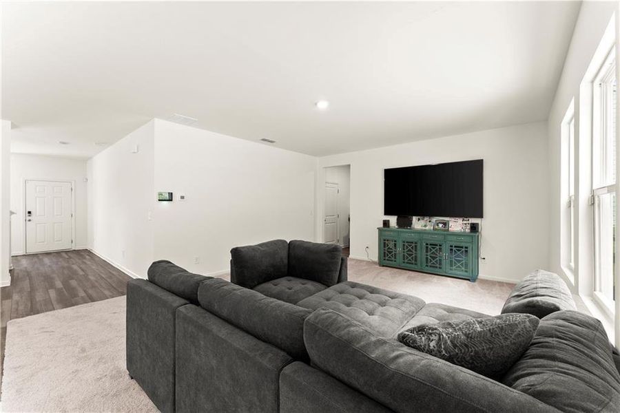 Furnished interior view inside a new home in Meriwether Place, Villa Rica (Image 7).
